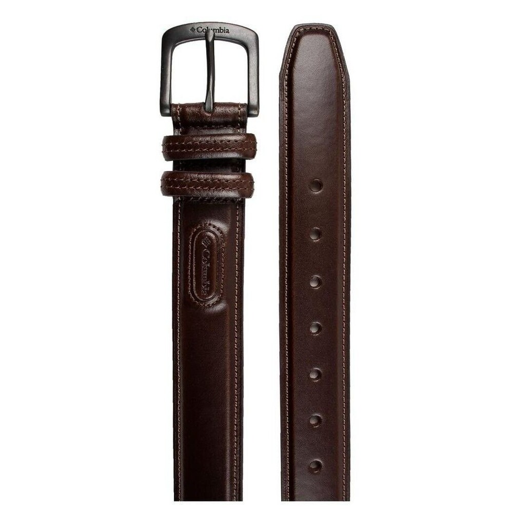 NWT Columbia Men's Goose Lake Belt Genuine Leather - Size Small (30-32)
